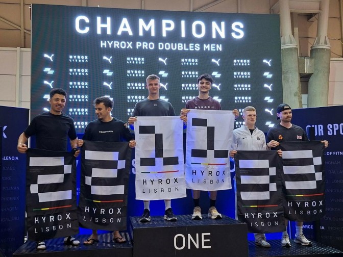 Image de l'actu 'Notre coach Lucas De Araujo vainqueur de l'hyrox de Lisbonne !'