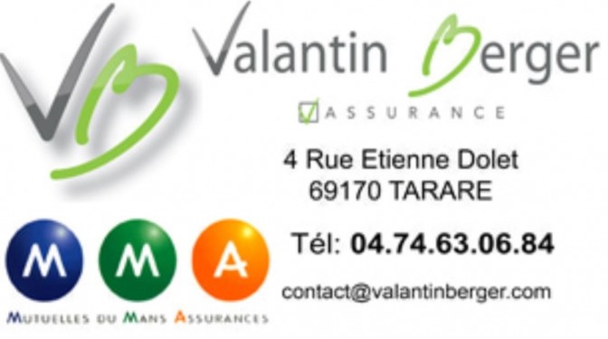 Image de l'actu 'Merci à notre partenaire VALANTIN BERGER ASSURANCES'