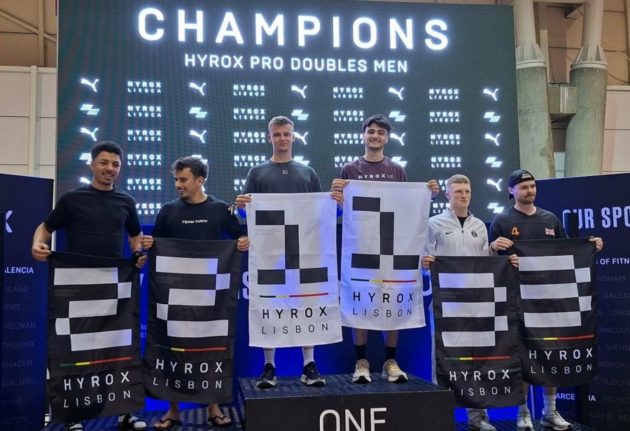 Notre coach Lucas De Araujo vainqueur de l'hyrox de Lisbonne !