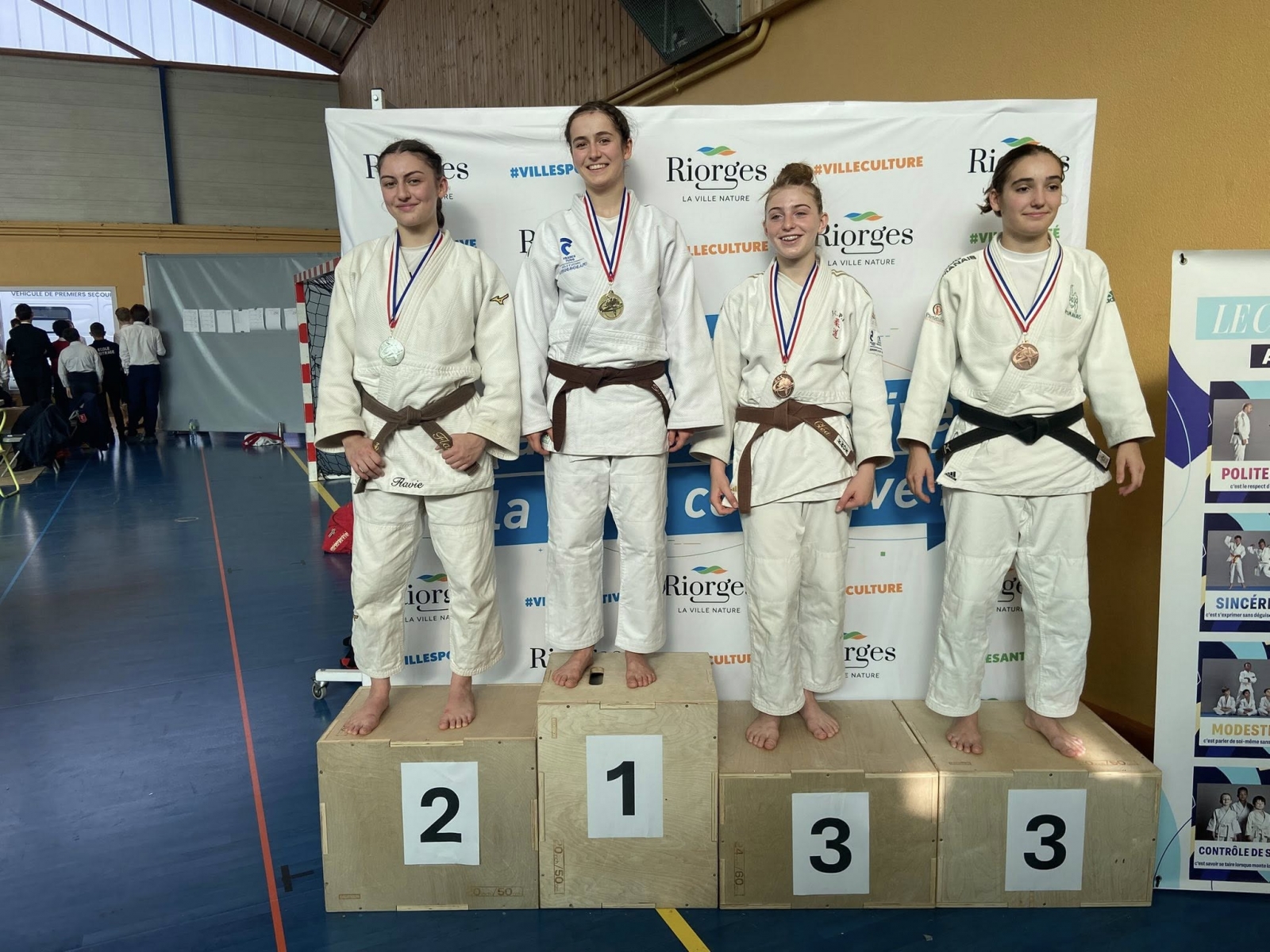 Riorges minimes et cadets 08 et 09/11/25