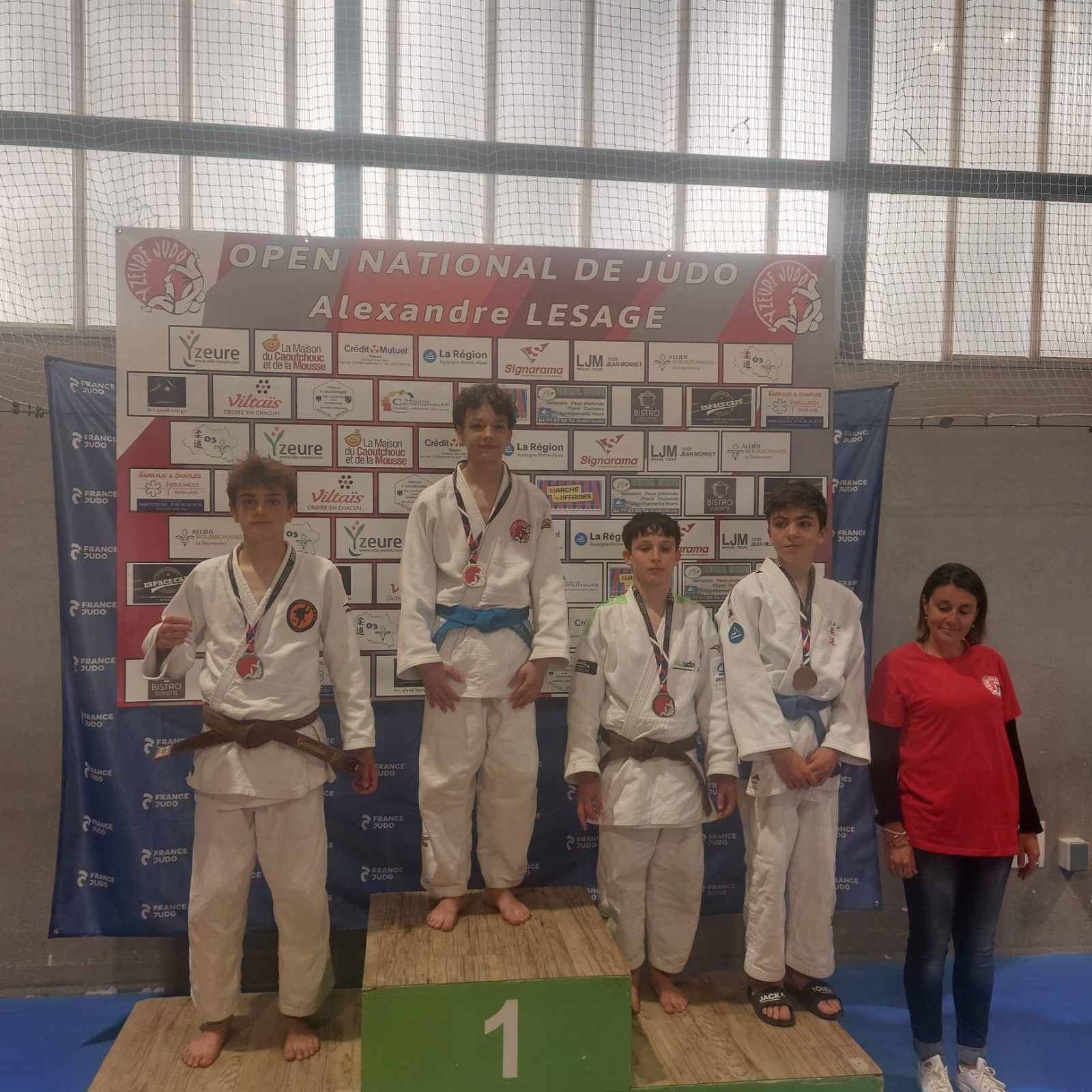 Tournoi minimes Yzeure 12/04/26 + stage